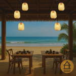 luminaire en bambou design hualien